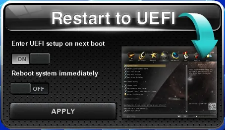 ASRock Restart to UEFI