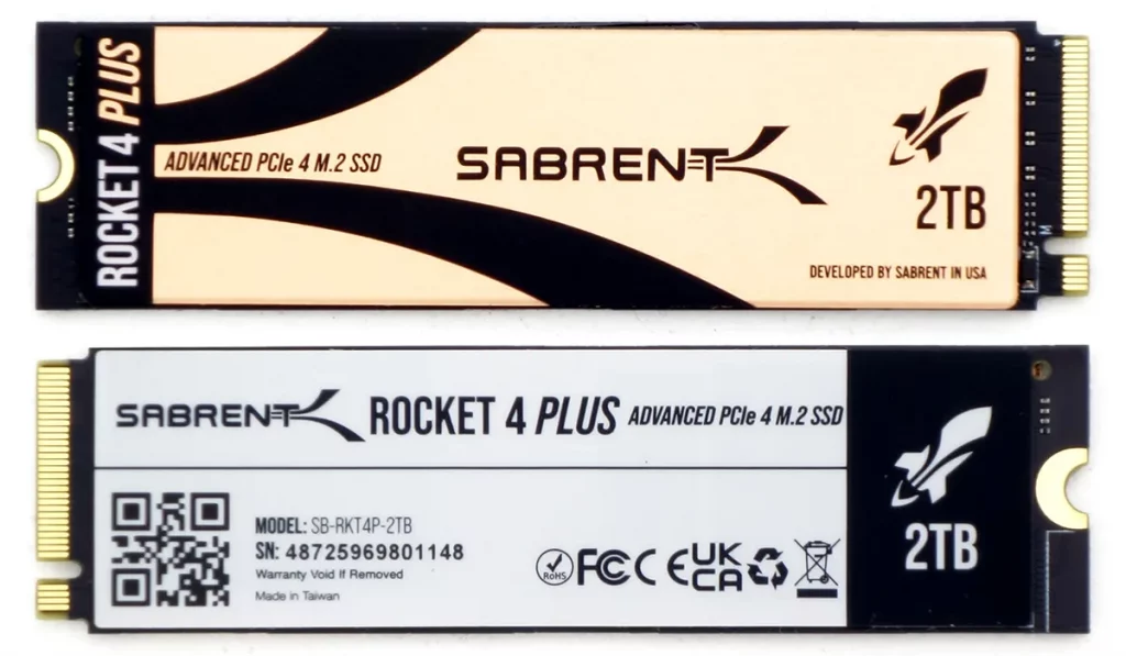 Sabrent Rocket 4 Plus 2TB NVMe 4.0 SSD Review